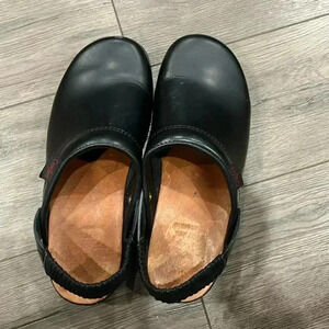 [42/US11] Black Safety  Clog Comfy Foot Bed Danish Design